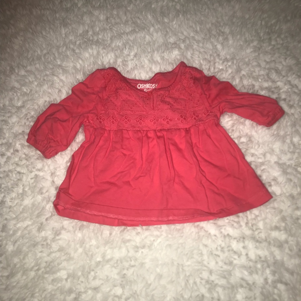 4 Shirts!!! Long Sleeve Bundle Carter’s & Osh Kosh